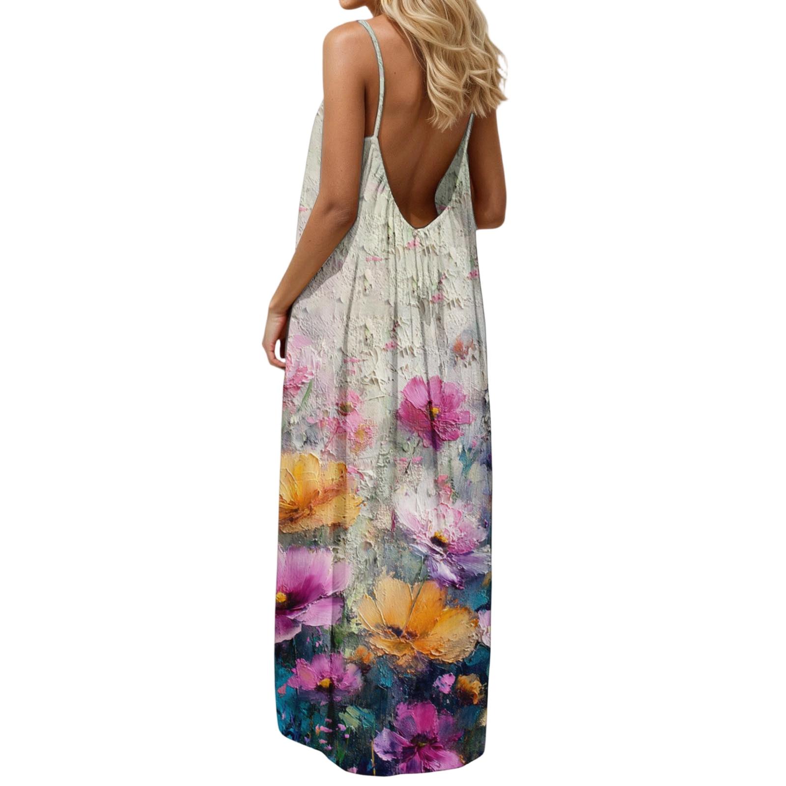 

Жіноча повсякденна, модна та ретро сукня з принтом M фіолетовий