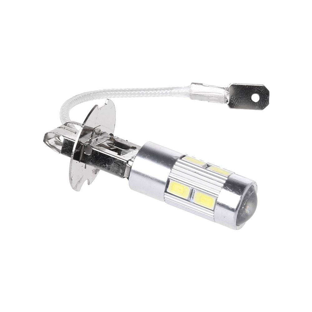 6000K Car Accessories COB H3 LED Bulb Headlight Driving Bulb Driving DRL Auto Lamp Car Fog Light