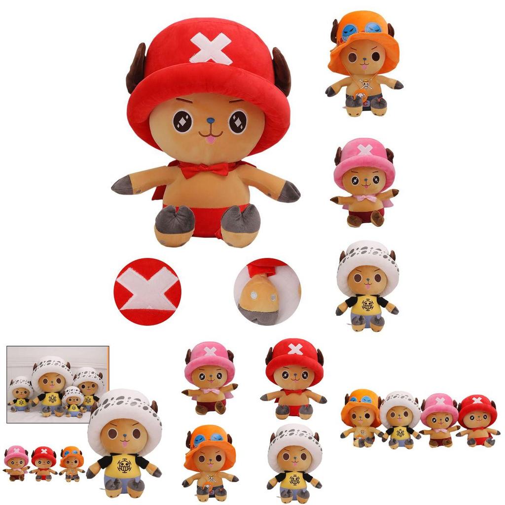 Adorable One Piece Tony Chopper Plush Doll Kawaii Cartoon Kids Gift For Birthdays
