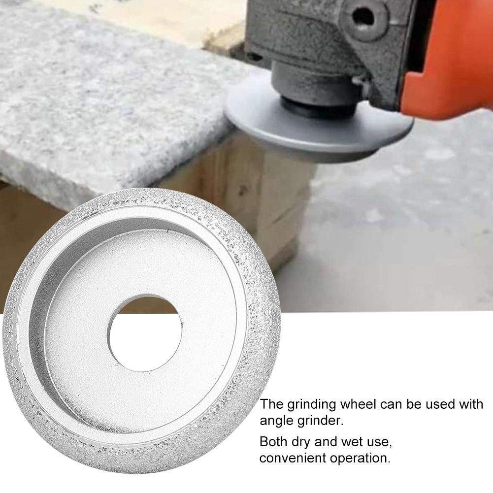 7.3cm Brazed Diamond Grinding Wheel Rome Abrasive Wheel for Stone Ceramic Glass1.5cm