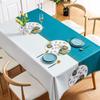 Changbaosen Simple Floral Waterproof PVC Tablecloth