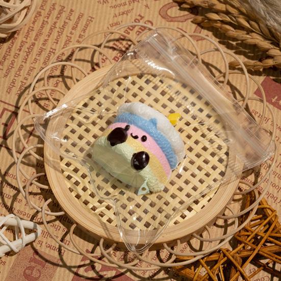 Stress Relief Food Squeeze Toy Slow Rising Simulated Cake Bread Sandwich Sensory Toy Simulated Dessert Pinch Fidget Toy