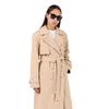 4th & Reckless Womens/Ladies Lapel Collar Trench Coat