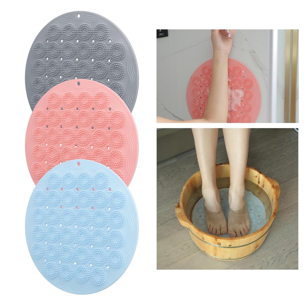 Bathroom Bath Cushion Brush Back Cushion Bath Non Slip Multifunctional