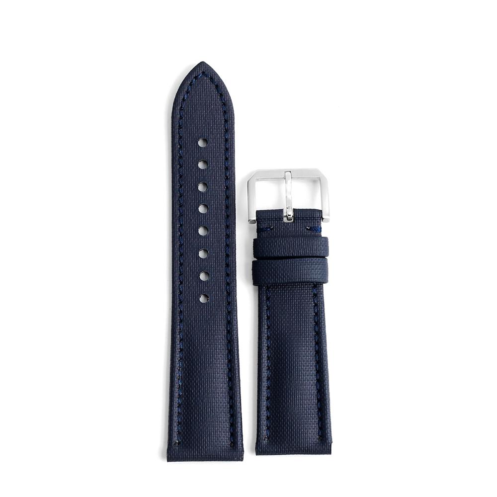 Cinturino Impermeabile in Tela Cerata 18mm 19mm 20mm 21mm 22mm 23mm 24mm con Rilascio Rapido per Orologi Omega Blancpain Seiko Subacquei