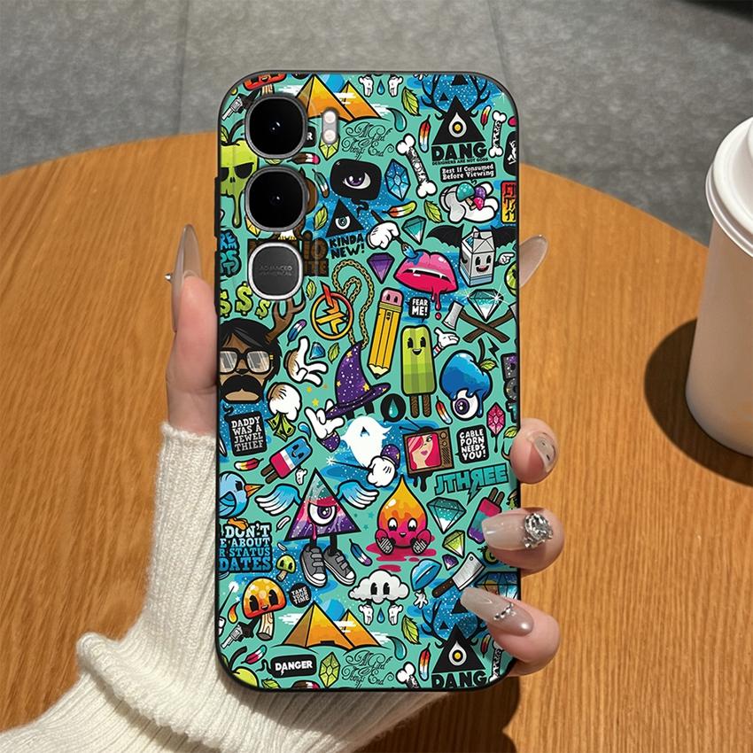 For Vivo Y31 Y31D Y31S 4G 5G Phone Case Gradient Bow Heart Matte Silicone Anti Fingerprint Cover For Vivo Y 31 Top Quality Funda