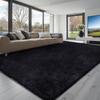Tappeti Shag Morbidi da Interni, Tappeto Morbido in Peluche 2,44 x 3,05m, Tappeti Shag Pellicciosi per Soggiorno, Camera da Letto, Veranda, Estetica Moderna per Arredamento Casa
