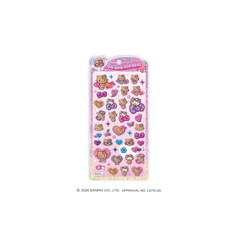 Crux Ultra-Smooth Stickers Hello Kitty/Leopard Mode 139146
