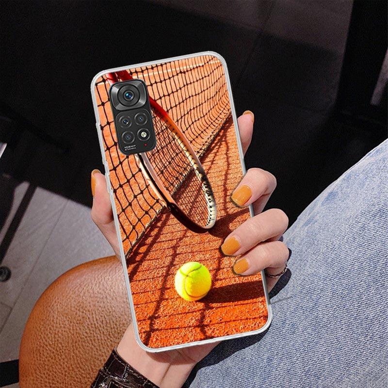 

Tennis Sport Phone Case For Xiaomi Redmi Note 15 14 13 12S 12 11 Pro Plus 14S 11S 11E 10 10S 11T 5G Personalized Cover Redmi Not Redmi Note 12 4G