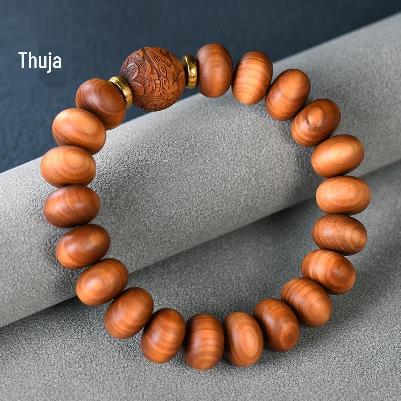 Yabai High Oil Abacus Bead Carving Buddha Beads Wenwan Jewelry for Wealth and Treasure