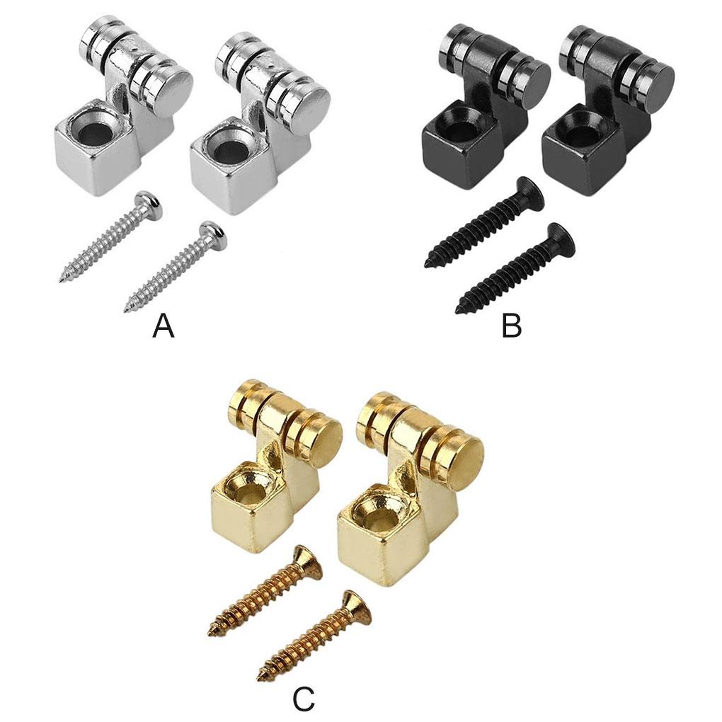 2pcs Guitar Roller String Retainers Electric Guitar Steel String Guides Musical Instrument Accessory