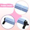Fitness Roller Foam Pilates Exercise Stretching Massage Tool Self-Massager with Four