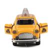 Plastic Miniature Toy Car Zinc Zinc Zinc Alloy Taxi Car Car Fashion Taxi Model Toy  Parent-child
