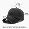 Fashion Casual Peaked Cap Print Animal Baseball Caps Men'S Spring Summer New Handsome Outdoor Sports Baseball Sunshade Black Blue