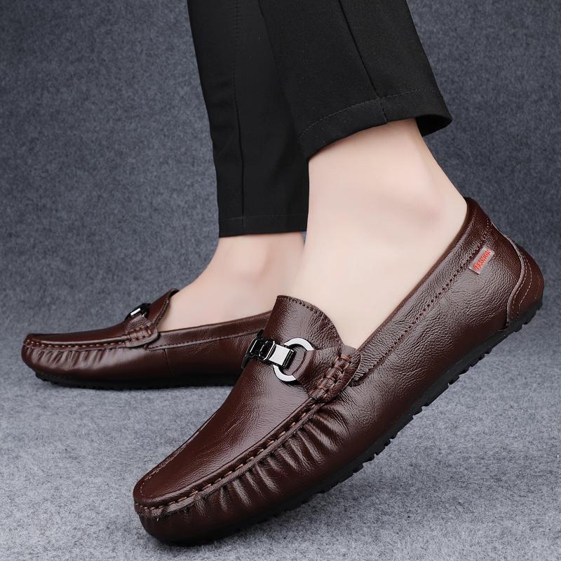 Sports Men Hot Sale Loafers High Quality Mens Slip on Outdoor Shoes Handmade Male Walking Footwear Classic Men Shoes for Wedding