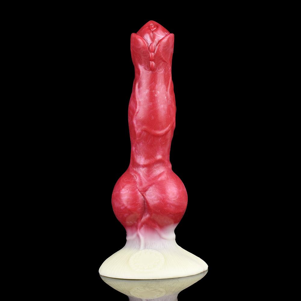 Animal Dog Knot Dildo Wireless Sex Toys For Women Soft Silicone Masturbator G Spot Stimulate Remote Control Adult Goods