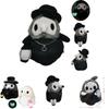 Adorable Luminous Plague Doctor Plush Toy Perfect Birthday Present For Kids