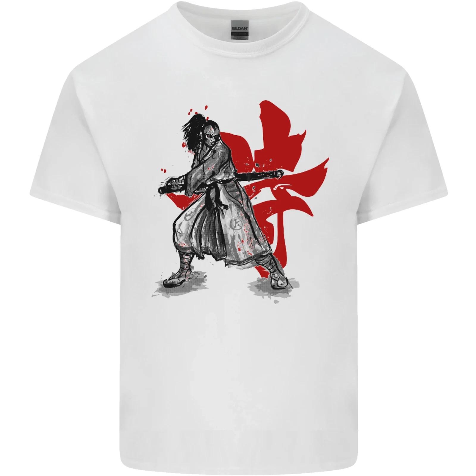 Samurai Spirit MMA Mixed Martial Arts Kids T-Shirt Childrens 4XL