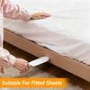 Bed Sheet Tucker Tool, 10.6 in Mattress Lifter Tool, Long Handle Sheet Tucker, Arthritis-Friendly Easy Mattress Lifter Bed Sheets Wedge to Help