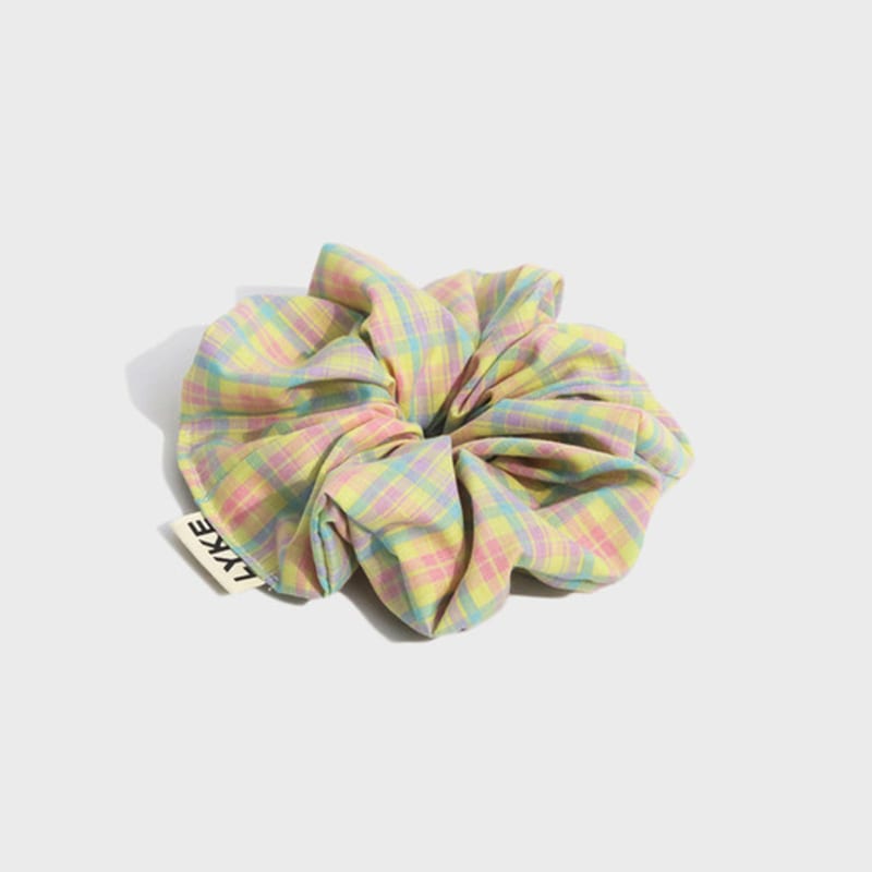 

LYKE OUR YOUTH Хлопковая конфета Резинка для волос_Большая / ЖЕЛТЫЙ YELLOW LARGE