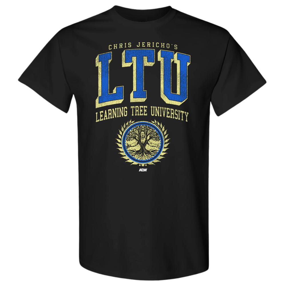 CHRIS JERICHO  LEARNING TREE UNIVERSITY AEW Official TShirt Unisex T-Shirt XXL