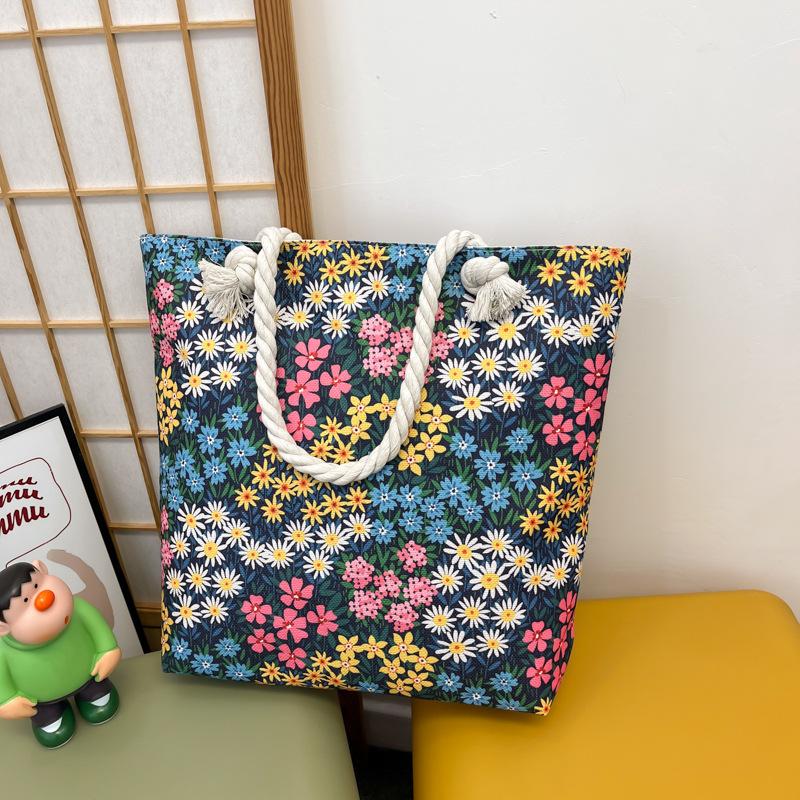 Fashionable Single-shoulder Bag Tote Bag Large-capacity Beach Bag Casual Handbag