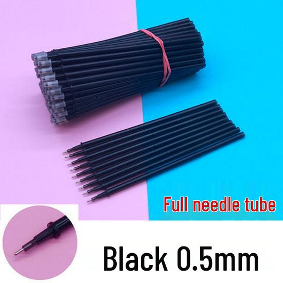 Momele Erasable 0.5mm Pen Refill, Blue/Black/Red Ink