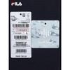 FILA Men's Knitted Long-Sleeve Polo Shirt