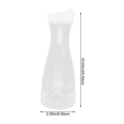 Large Capacity Water Pitcher Cold Juice Kettle Transparent Bpa Free Plastic Bottle for Party Beverage Storage Container