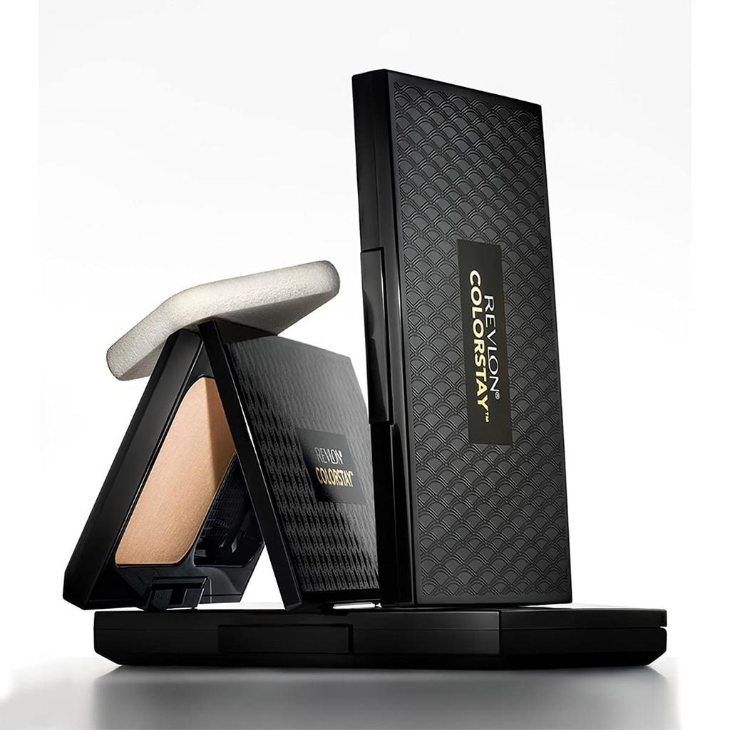 Revlon Color Stay Long Wear UV Powder Foundation Case (Black)