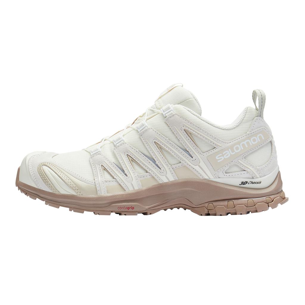 Salomon Xa Pro 3D Suede Casual Versatile Supportive Low-Top Running Shoes Unisex Running Shoes Vanilla Earth-Brown Beige 474786