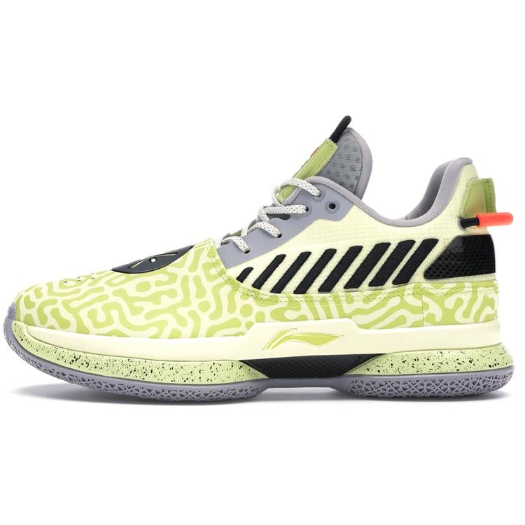 Li-Ning Way Of Wade 7 Yellow Green Black Men s ABAN079-13 EU 39⅔