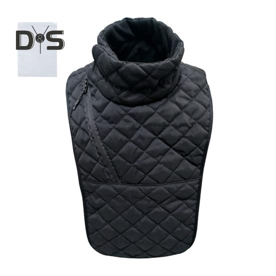 

Утеплитель для груди и шеи, зимний мотоциклетный защитный шейный воротник, ветрозащитный тепловой чехол для груди для мужчин и женщин, рыбалки, пешего туризма, бега 1pc чёрный