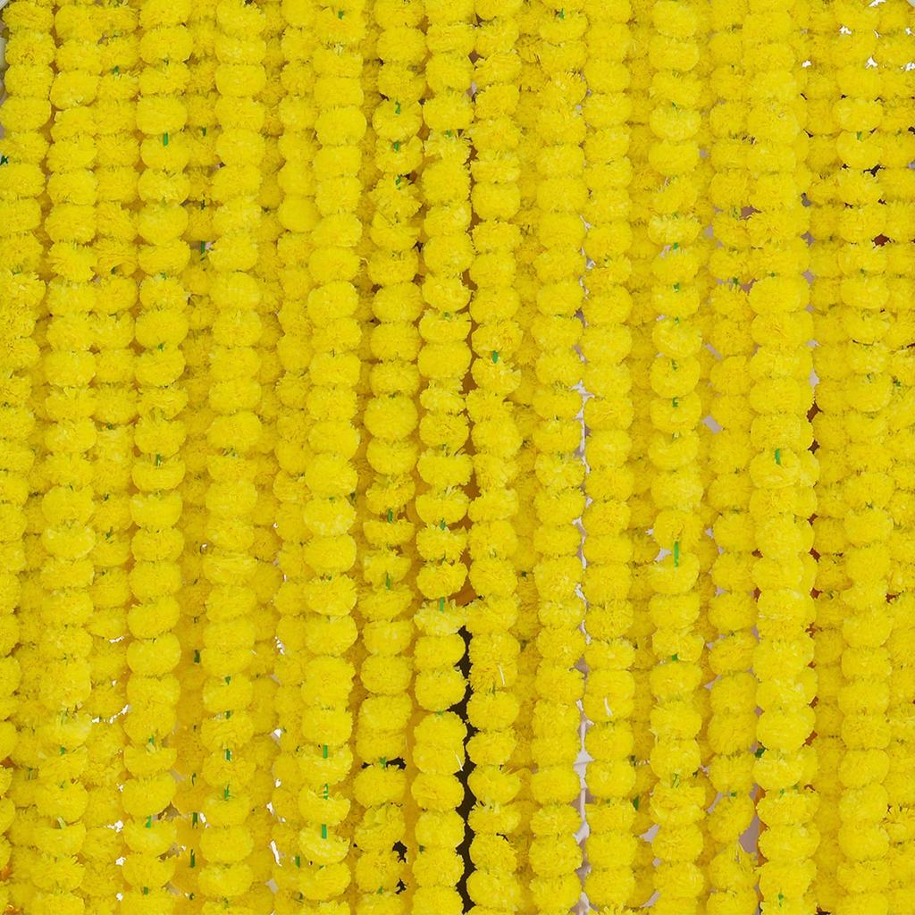 Day of the Dead Marigold Garland: Halloween & Christmas Handmade Floral String