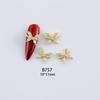 3D Alloy Hollow Butterfly Nail Art Jewelry