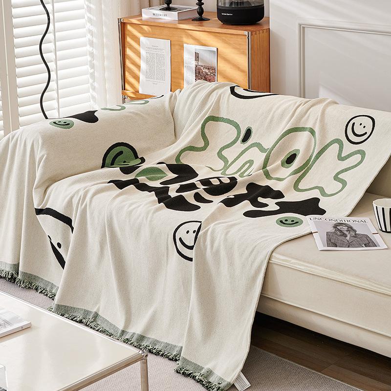 Sofa Cover Cloth for All Seasons, Full Cover Sofa Towel, New High-end Anti-cat Scratch Sofa Cover Blanket