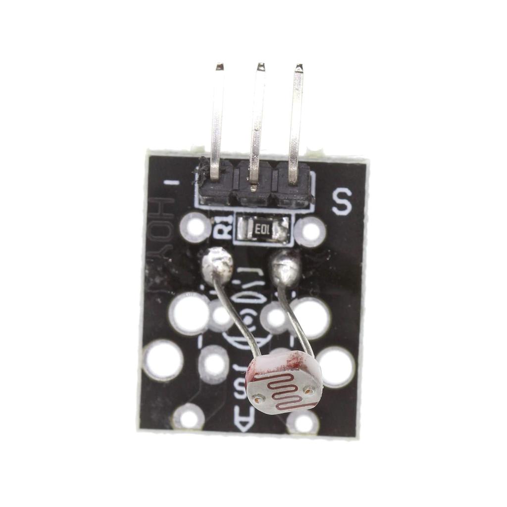 KY-018 3 Pack Photosensitive Resistor Sensor Module Diy Kit - Digital, 0 - 100000 Lux, Electronics