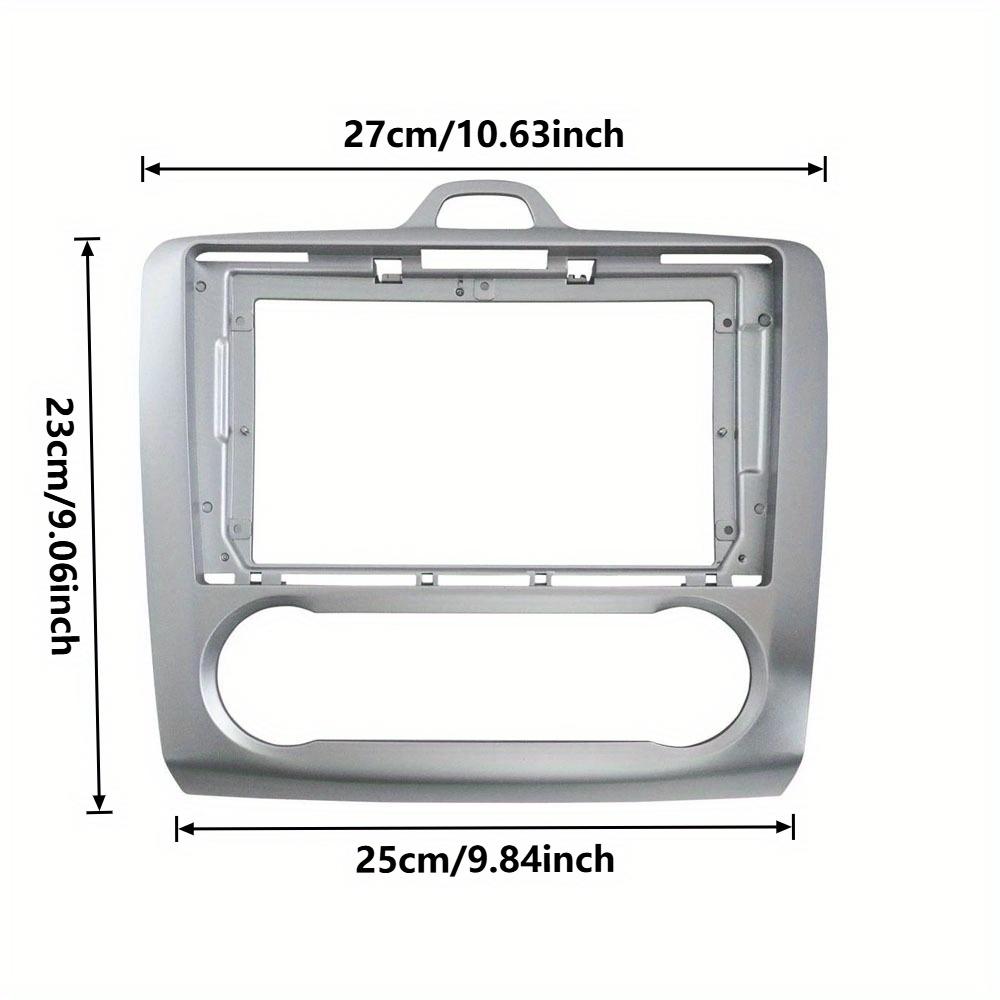 9inch Car Fascia Fit for FORD FOCUS 2005-2011 MANUAL AC AUTO AC Dashboard Kit Auto Panel