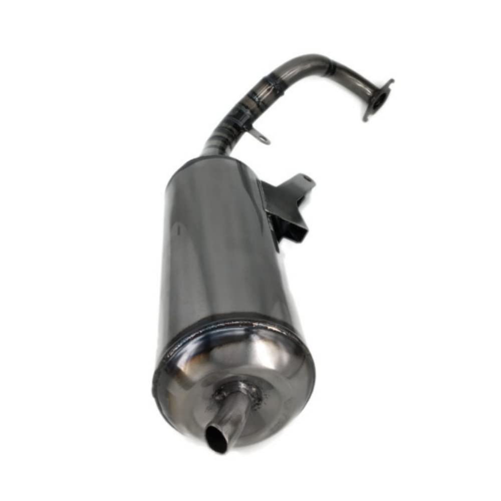MORASTYLE Honda Dio Exhaust System AF27 DIO V8 Chamber Hawaiian Chamber Horizontal Type Super Dio AF34 AF35 AF18 AF25 AF28 Welded Rustproof Finish