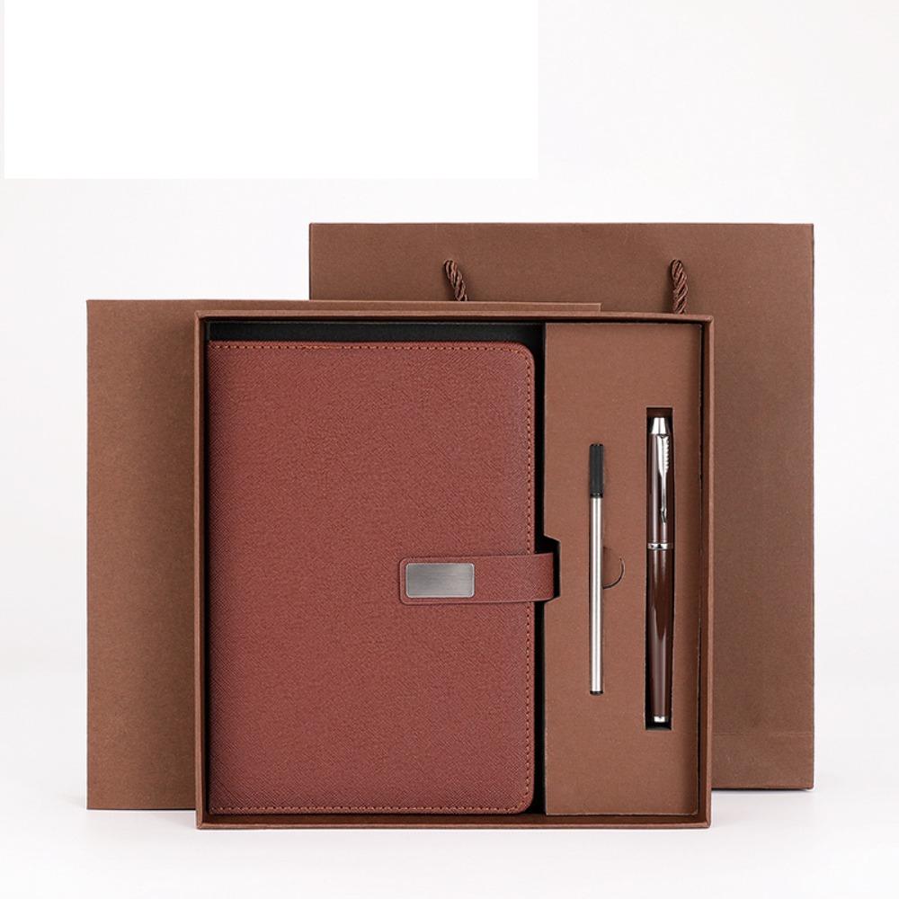 Refill Set Corporate Gifts Set Stylus Pen Customized Notebook Notebook Pen Set  Business Meetings