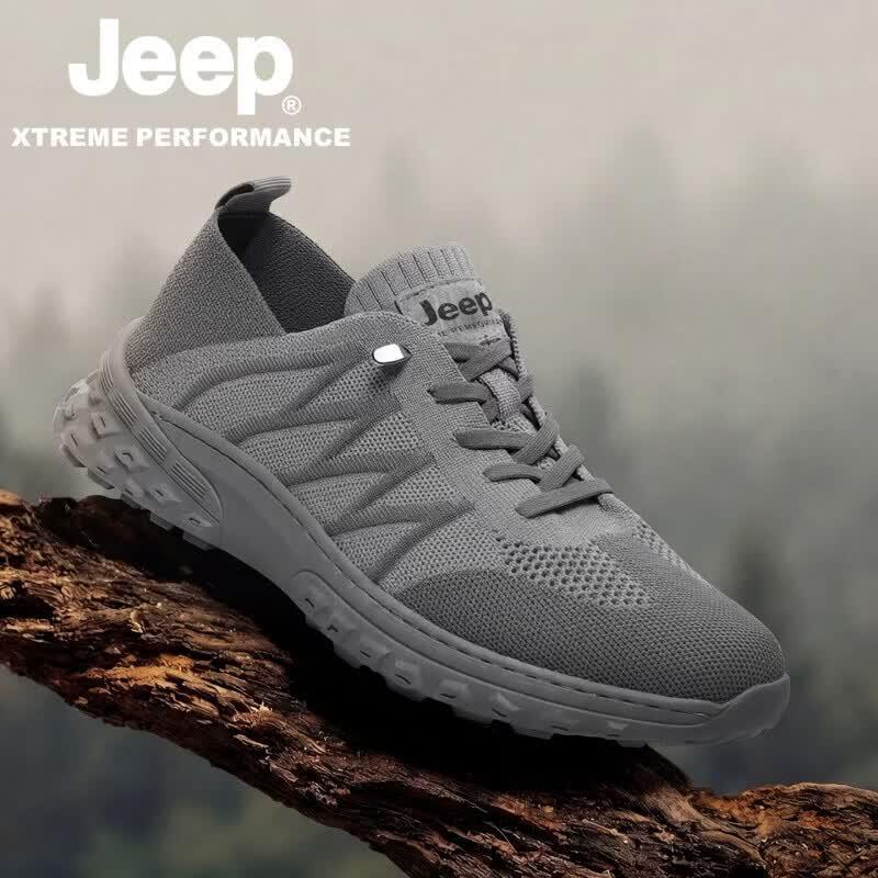 Jeep Men's Breathable Mesh Casual Running Shoes