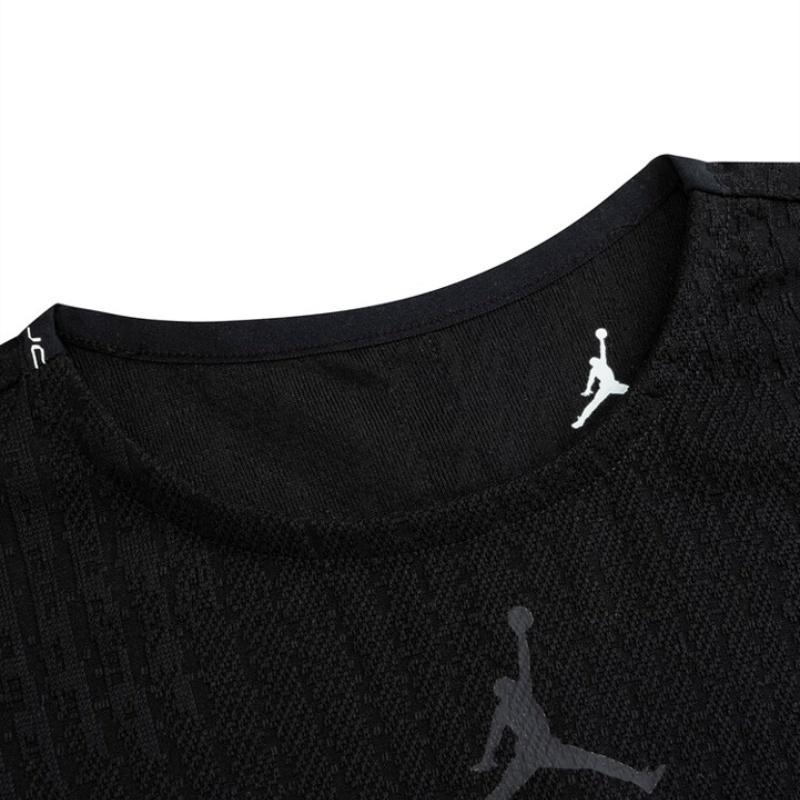 New Jordan T Shirt Jet Black Teenagers HM4685-010