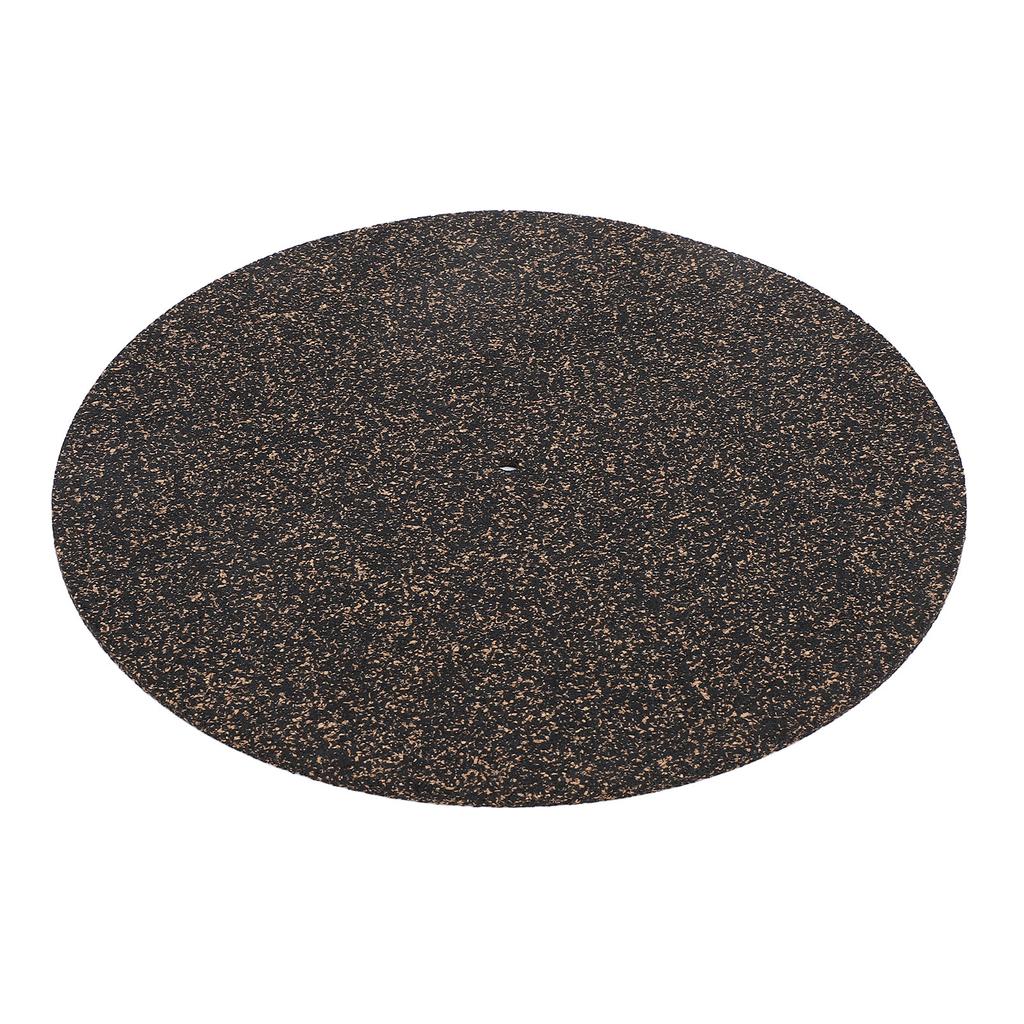 Mata korkowa na gramofon 4mm Antypoślizgowa Antystatyczna Wstrząsoodporna Korkowa Mata na Płyty dla 12-calowych Płyt Winylowych