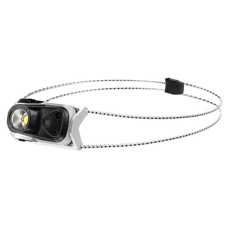 High-Intensity LED Headlamp with Light Sensing, USB Rechargeable, Portable for Outdoor Running, Fishing, and Adventure