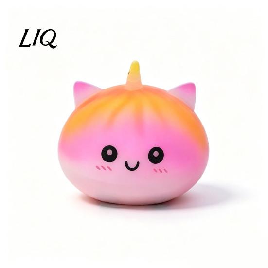 Office Desk Accessories Giant Dumpling Stress Relief Toy, Slow Rising Hand Squeeze Ball, Soft Elastic Fidget Toys Sensory Tool for Home Relaxation