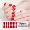 Adesivi per Unghie in Gel Semi-polimerizzati Glitterati Adesivi per Unghie UV Unghie in Gel Adesivi per Unghie Polimerizzabili con Luce UV