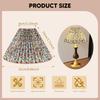Pleated Lamp Shade Cover Pendant Light Wall for Floor Lights Farmhouse Living