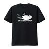 Phantom of The Paradise Death Records Logo T Shirt Black Vintage Washed Slightly Graphic Breathable Unisex