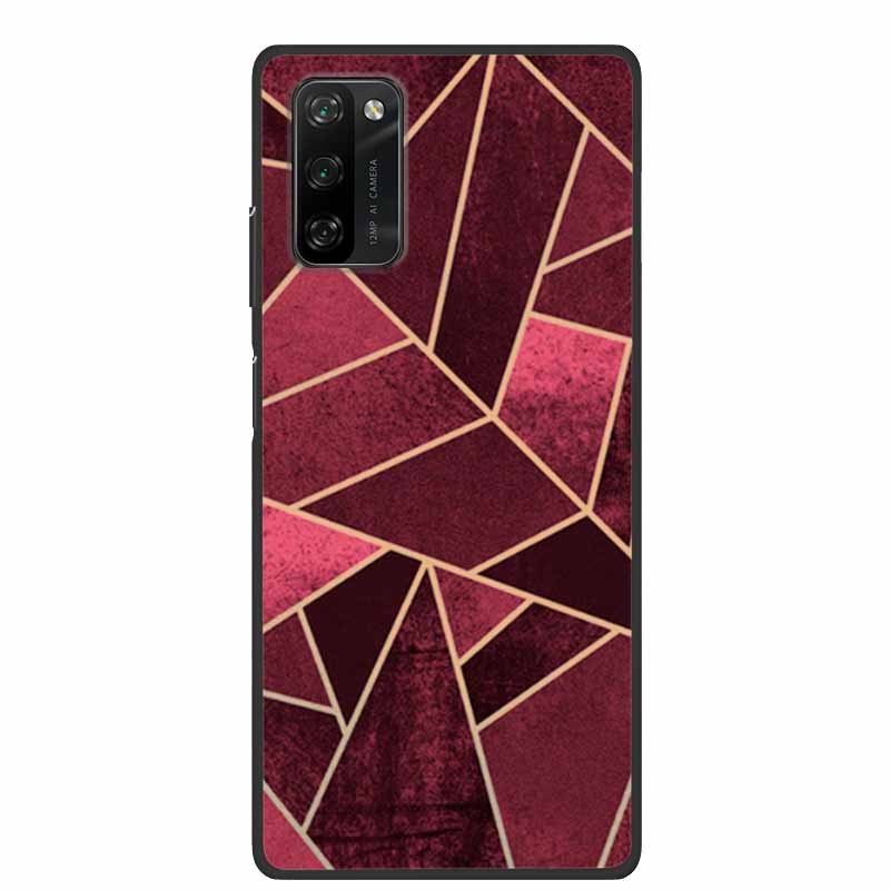 Soft Space Cover for Blackview A100 Case Flower TPU Cat Silicone Phone Cases for BlackviewA100 Cover Shockproof Cute Shell