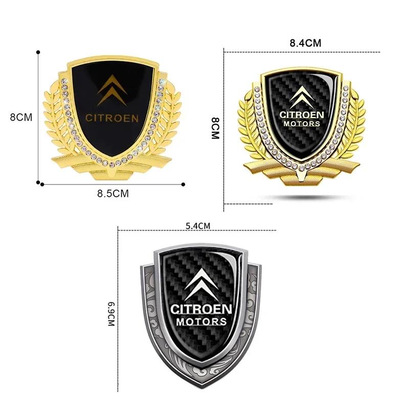 Autocollant Décoration Emblème d'Aile Arrière pour Vitre de Voiture Citroen C3 C2 C4L C4 C-ELYSEE Picasso Sega Aircross Berlingo Xsara Styling